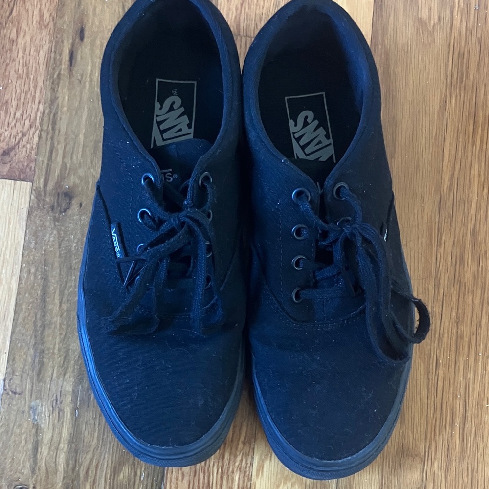 Vans All-Black Sneakers
